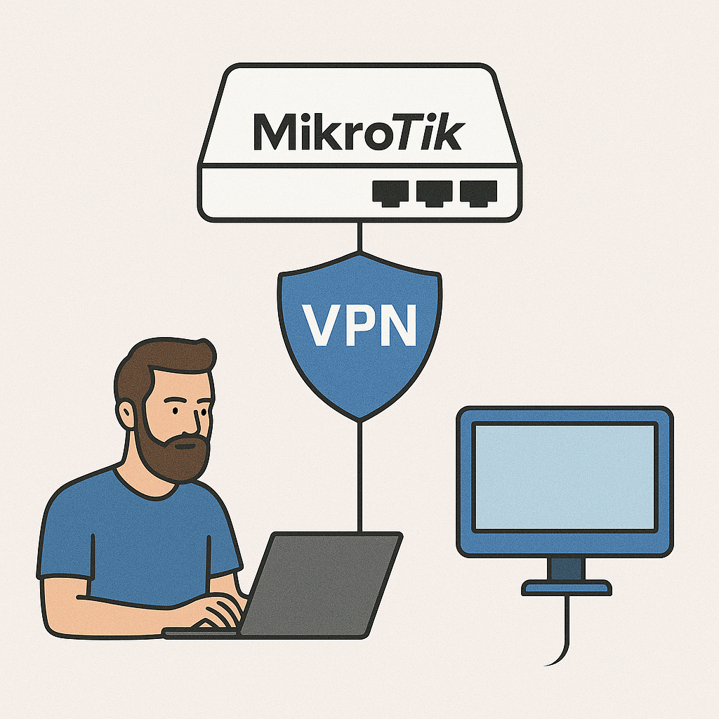Настройка vpn на mikrotik